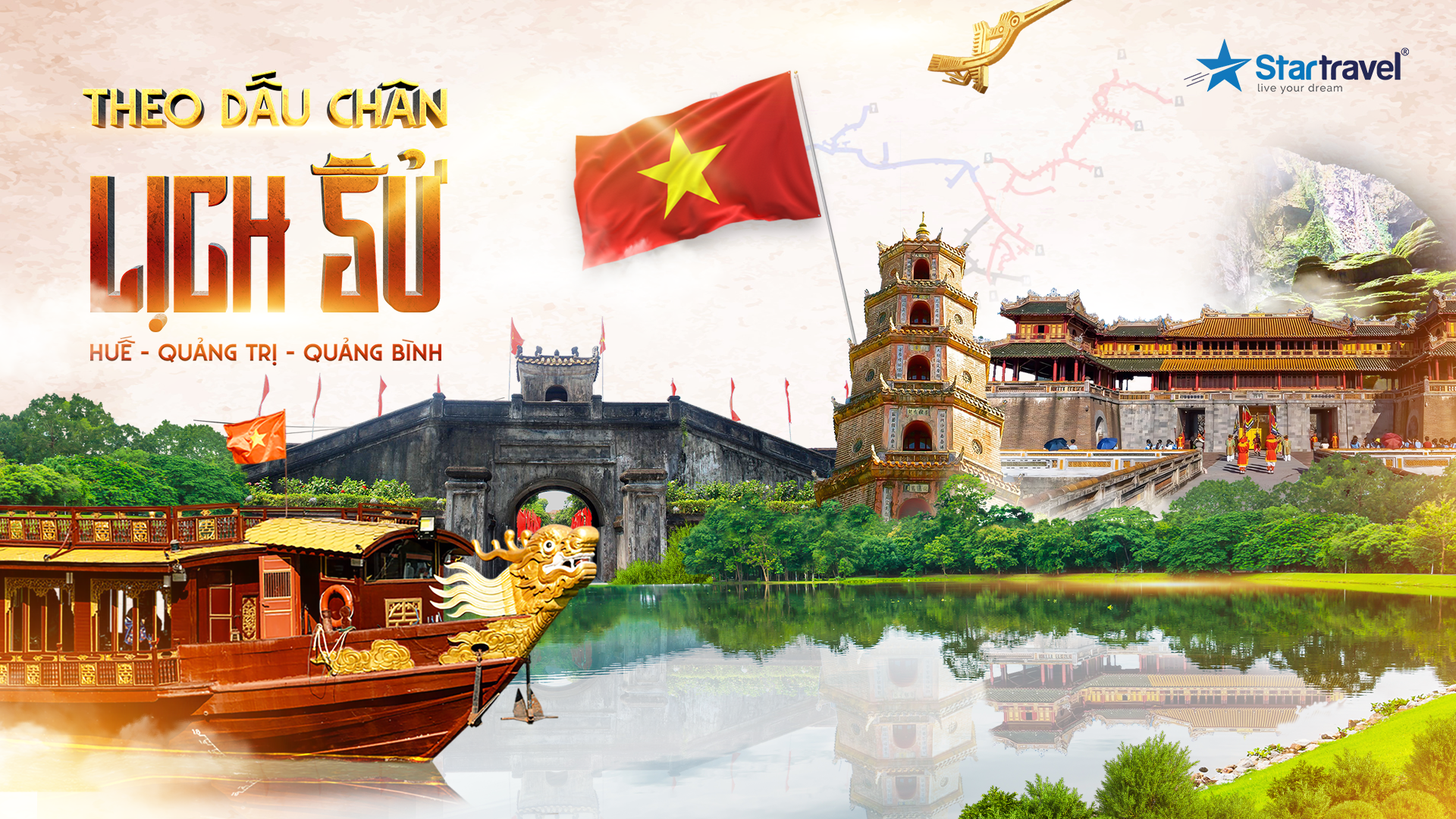 Hành Trình Xuyên 3 Thời Đại Vàng Của Lịch Sử Việt Nam: Quảng Bình – Quảng Trị – Huế